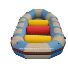 Colorful Rafting PVC Water Fly Inflatable Boat with Airpillow